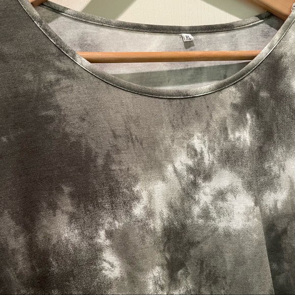 Tie Dye Long Sleeve Dress - Picture 2 of 4